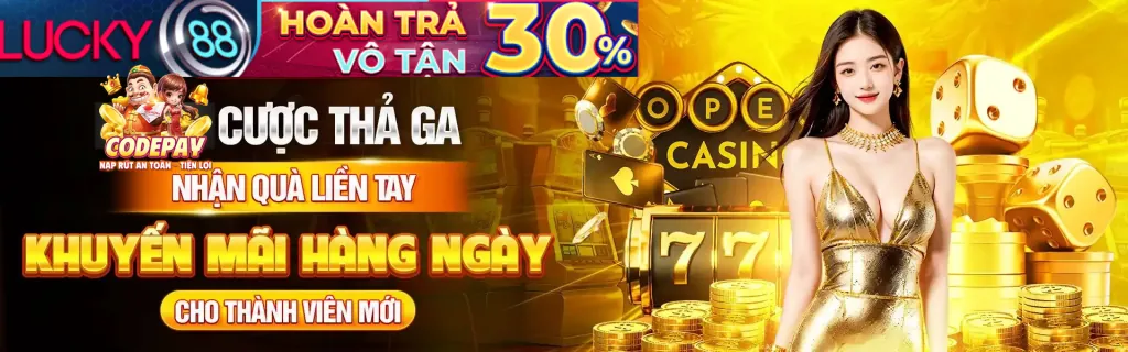 Hình ảnh quảng cáo khuyến mãi sòng bạc trực tuyến 7ball code